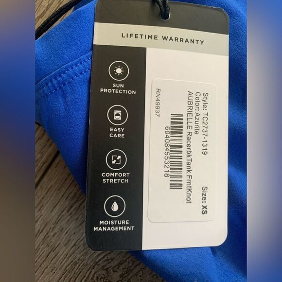 TAIL Aubrielle race back tank with front knot - Picture 4 of 4